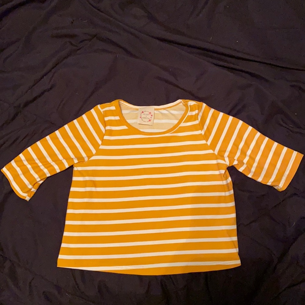 Heart & arrow | stripes top | 4T